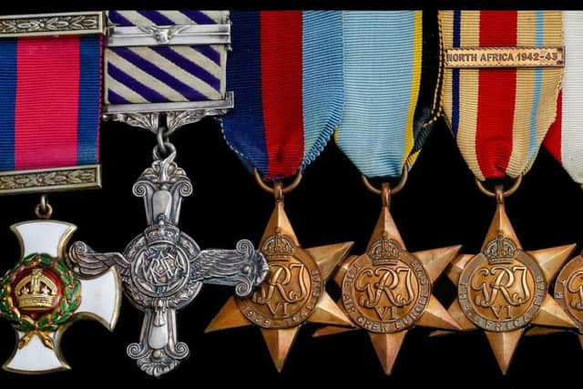Medals awarded to Squadron Leader Robert 'Paddy' Turkington