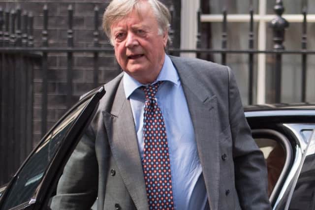 Tory MP Ken Clarke, who delighted nationalists by calling for a border down the Irish Sea. Photo: Stefan Rousseau/PA Wire